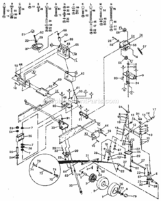 Part Location Diagram of 121235X Craftsman Spacer