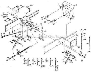 Part Location Diagram of 121046X Craftsman Panel Left Hand