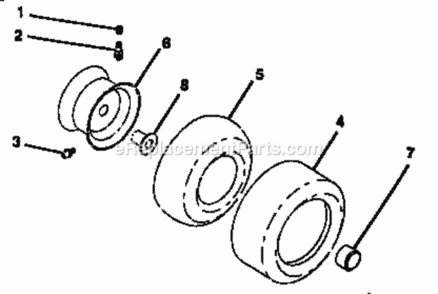Page I Diagram and Parts List for 917255960  Craftsman Lawn Tractor