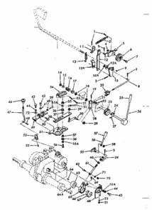 Page C Diagram and Parts List for 91725600  Craftsman Lawn Tractor
