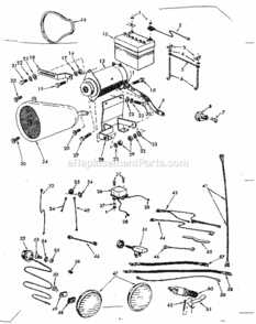 Part Location Diagram of 772R Craftsman Safety Switch