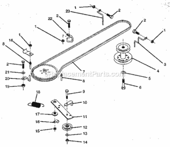 Part Location Diagram of 123891X Craftsman Keeper