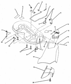 Page N Diagram and Parts List for 917256230  Craftsman Lawn Tractor