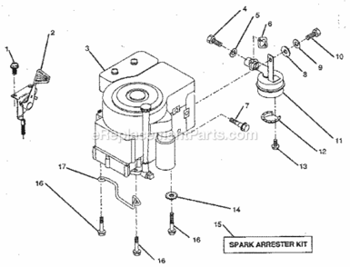 Page J Diagram and Parts List for 917256320  Craftsman Lawn Tractor