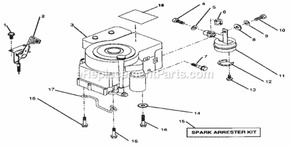 Part Location Diagram of 7091J Craftsman Decal