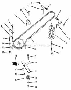 Part Location Diagram of 139919 Craftsman Keeper