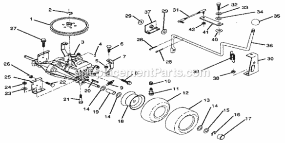Part Location Diagram of 123409X Craftsman Spacer