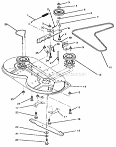 Part Location Diagram of 19131412 Craftsman Washer