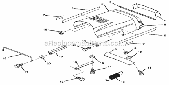 Part Location Diagram of 122548X Craftsman Bracket Left Hand