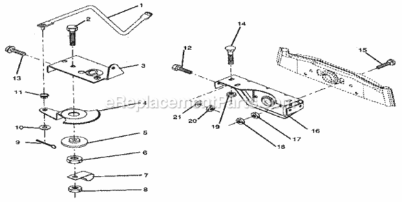 Part Location Diagram of 72140622 Craftsman Bolt