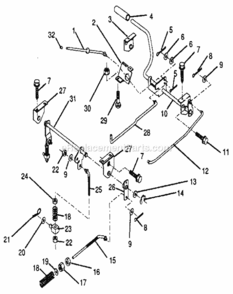 Part Location Diagram of 123547X Craftsman Lift