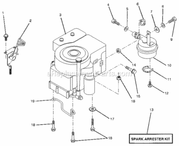 Page J Diagram and Parts List for 917256322  Craftsman Lawn Tractor