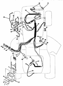 Page A Diagram and Parts List for 917256370  Craftsman Lawn Tractor