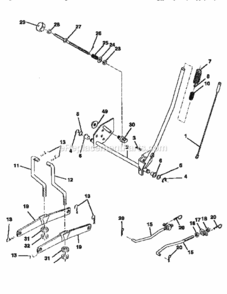 Page I Diagram and Parts List for 917256380  Craftsman Lawn Tractor