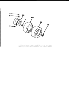 Page G Diagram and Parts List for 917256420  Craftsman Lawn Tractor