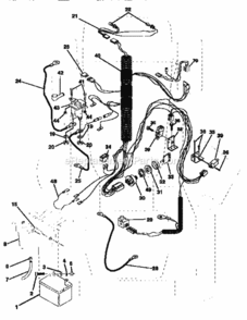 Page A Diagram and Parts List for 917256450  Craftsman Lawn Tractor