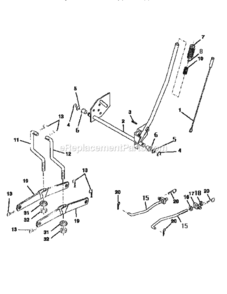 Page I Diagram and Parts List for 917256450  Craftsman Lawn Tractor