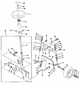 Page D Diagram and Parts List for 917256490  Craftsman Lawn Tractor