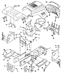 Part Location Diagram of 145199 Craftsman Lens Grille