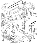 Part Location Diagram of 139964 Husqvarna Console Shift Stlt