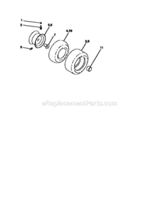 Page G Diagram and Parts List for 917256522  Craftsman Lawn Tractor