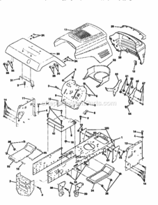 Part Location Diagram of STD5414137 Craftsman Nut