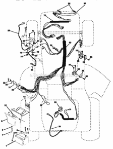 Page A Diagram and Parts List for 917256541  Craftsman Lawn Tractor