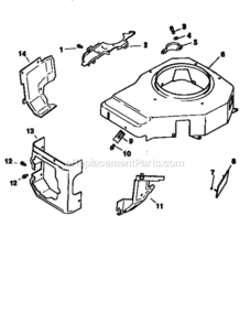 Page O Diagram and Parts List for 917256541  Craftsman Lawn Tractor