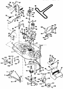Page J Diagram and Parts List for 917256543  Craftsman Lawn Tractor