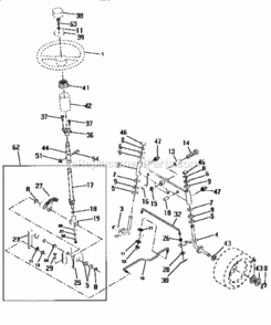 Page D Diagram and Parts List for 917256543  Craftsman Lawn Tractor