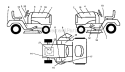 Part Location Diagram of 146709 Craftsman Fender Decal