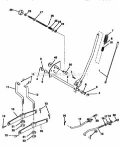 Page I Diagram and Parts List for 917256545  Craftsman Lawn Tractor