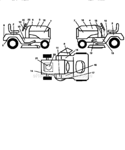 Page F Diagram and Parts List for 917256551  Craftsman Lawn Tractor