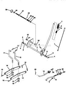 Page I Diagram and Parts List for 917256551  Craftsman Lawn Tractor