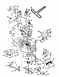 Page J Diagram and Parts List for 917256560  Craftsman Lawn Tractor