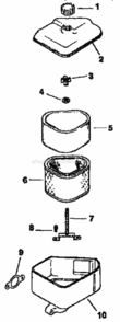 Part Location Diagram of 52-357-01 Craftsman Lubricant