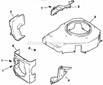 Page M Diagram and Parts List for 917256580  Craftsman Lawn Tractor