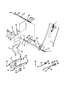 Page I Diagram and Parts List for 917256591  Craftsman Lawn Tractor