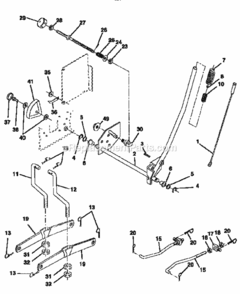 Page I Diagram and Parts List for 917256601  Craftsman Lawn Tractor