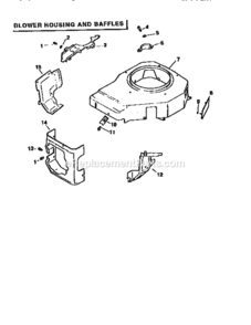 Page L Diagram and Parts List for 917256610  Craftsman Lawn Tractor