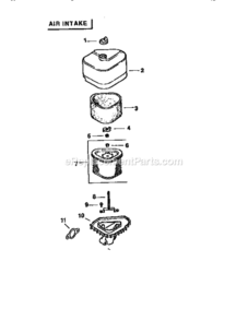 Page O Diagram and Parts List for 917256610  Craftsman Lawn Tractor