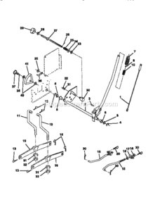 Page I Diagram and Parts List for 917256610  Craftsman Lawn Tractor