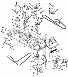 Page J Diagram and Parts List for 917256690  Craftsman Lawn Tractor