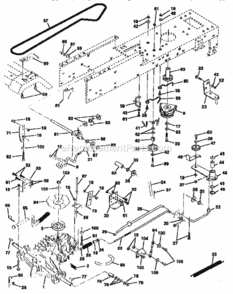 Page C Diagram and Parts List for 917256690  Craftsman Lawn Tractor