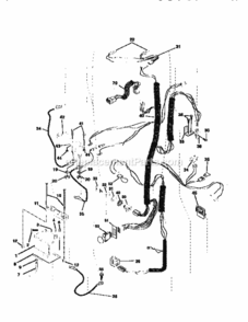 Page A Diagram and Parts List for 917256700  Craftsman Lawn Tractor