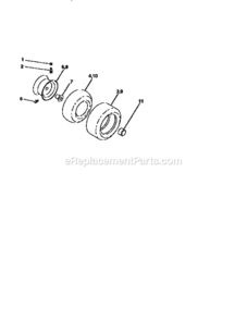 Page H Diagram and Parts List for 917256700  Craftsman Lawn Tractor