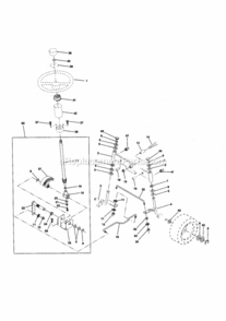 Page D Diagram and Parts List for 917256701  Craftsman Lawn Tractor