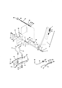 Page I Diagram and Parts List for 917256701  Craftsman Lawn Tractor