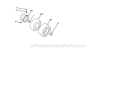 Page D Diagram and Parts List for 917256710  Craftsman Lawn Tractor