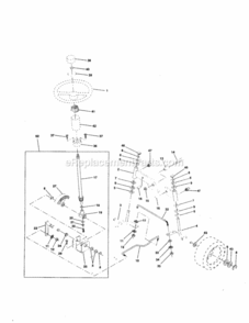 Page D Diagram and Parts List for 917256711  Craftsman Lawn Tractor